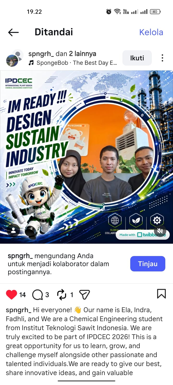 Ela, Indra, & Fadhli