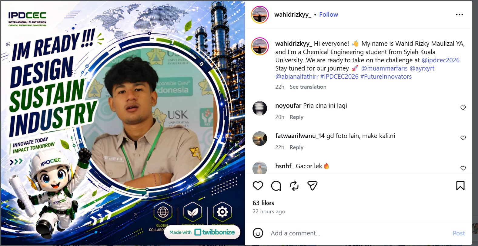 Wahid Rizky Maulizal YA